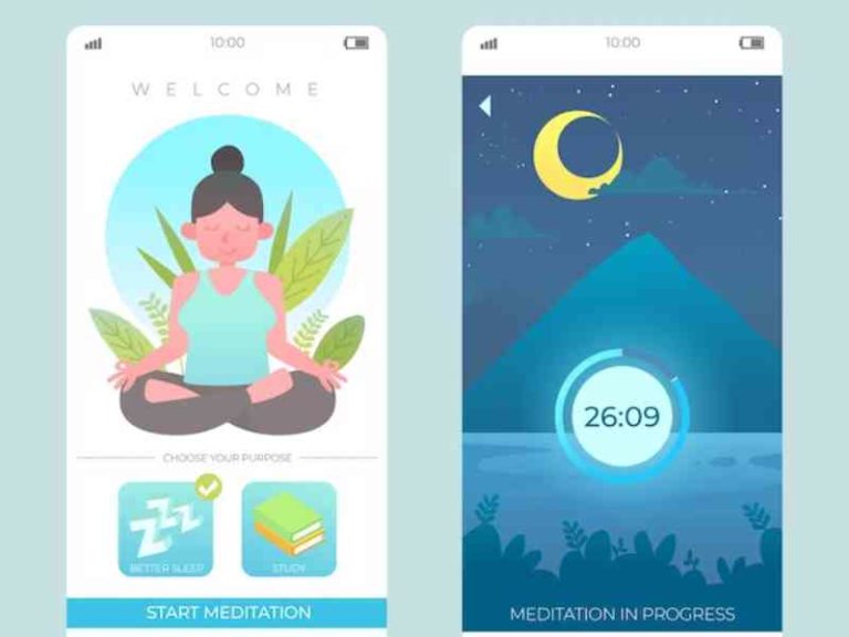 aplicativo de meditação