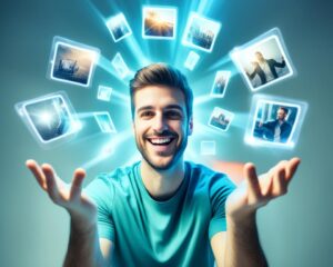 app transformar fotos em vídeos