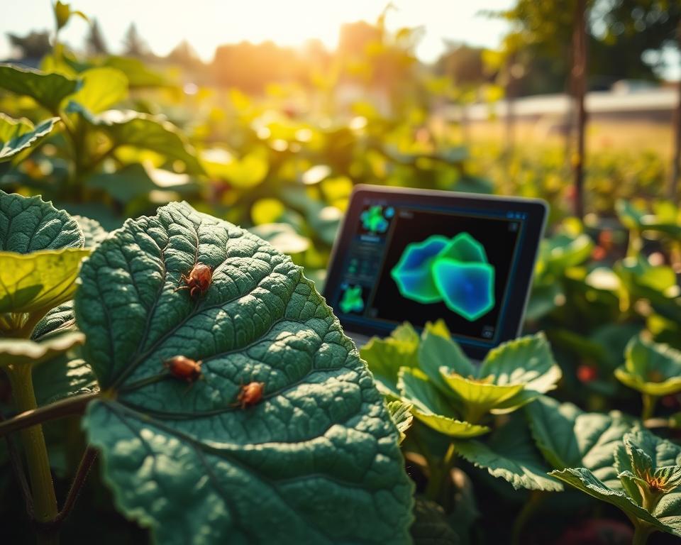 inteligência artificial na detecção de pragas e doenças