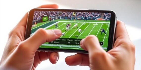 Assista ao vivo todos os jogos da NFL pelo celular