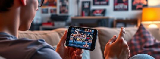 Acompanhe o mundo da luta de graça do seu celular WWE