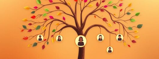 Arvore genealógica da sua família