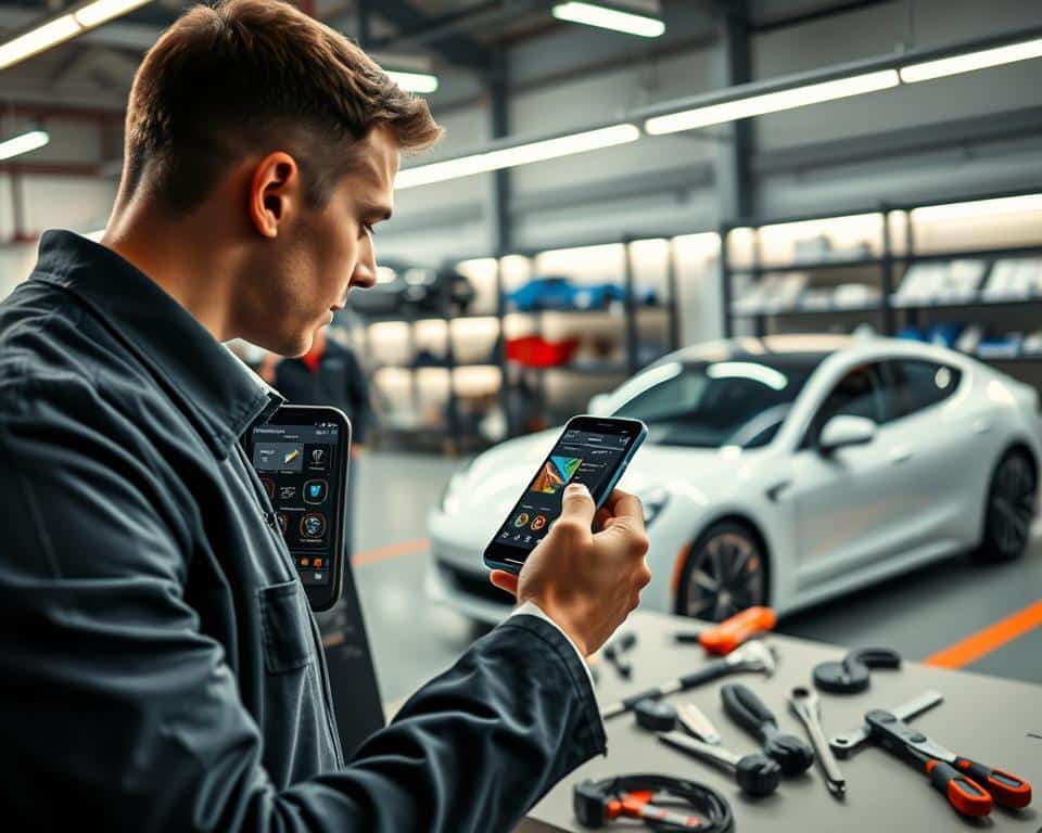 Diagnóstico automotivo com aplicativos OBD2