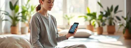 Faça Meditação pelo celular agora mesmo