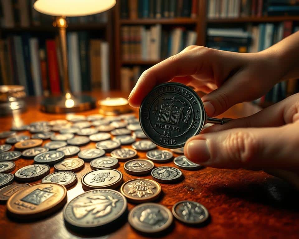 Identificação de moedas raras