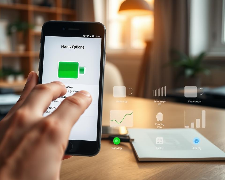 otimizar bateria celular