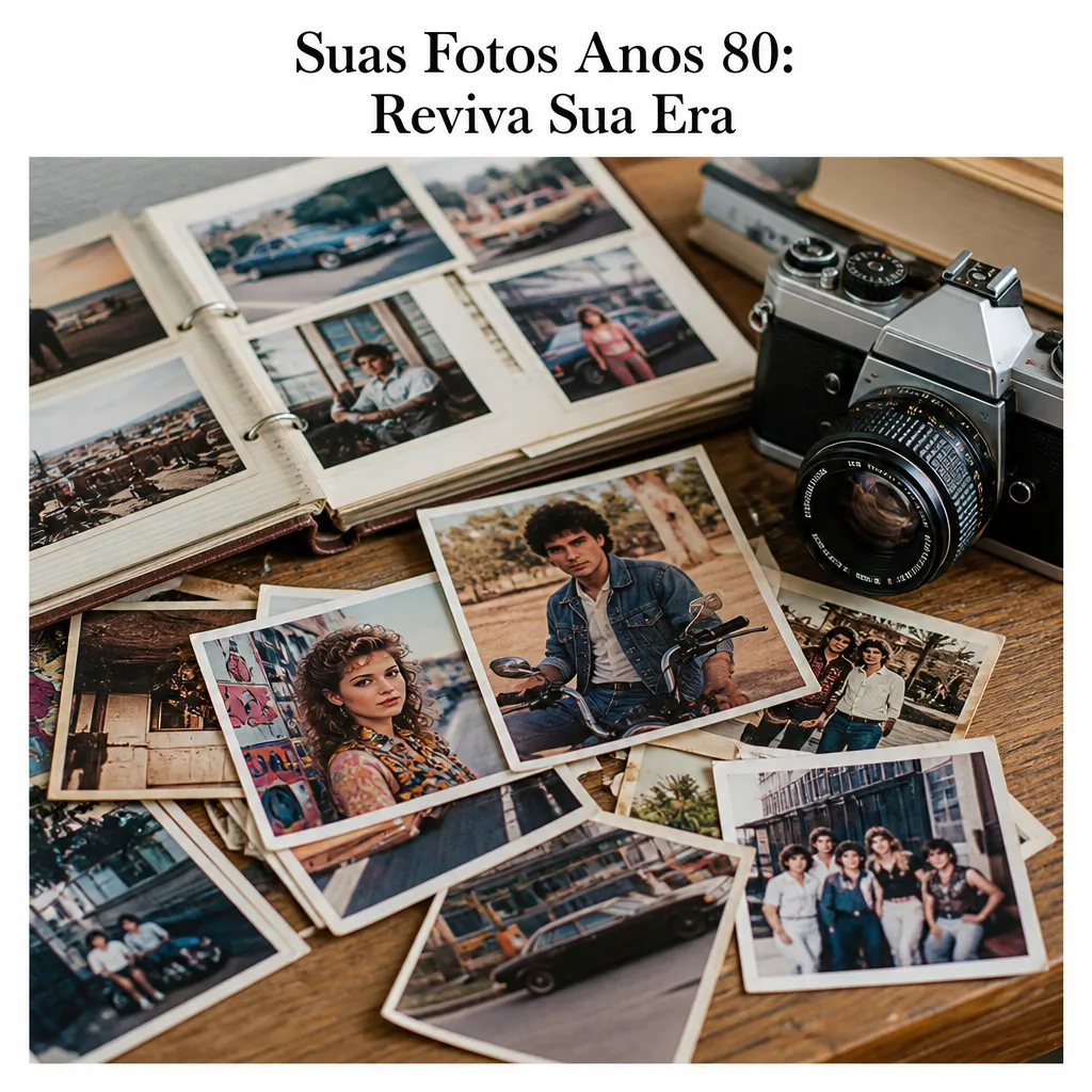 Suas Fotos Anos 80: Reviva Sua Era
