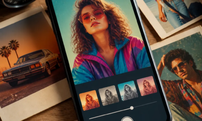 Fotos Estilo Anos 80: App Retro Grátis